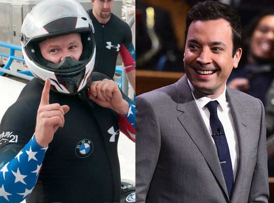 Steven Holcomb, Jimmy Fallon Steven Holcomb, Jimmy Fallon